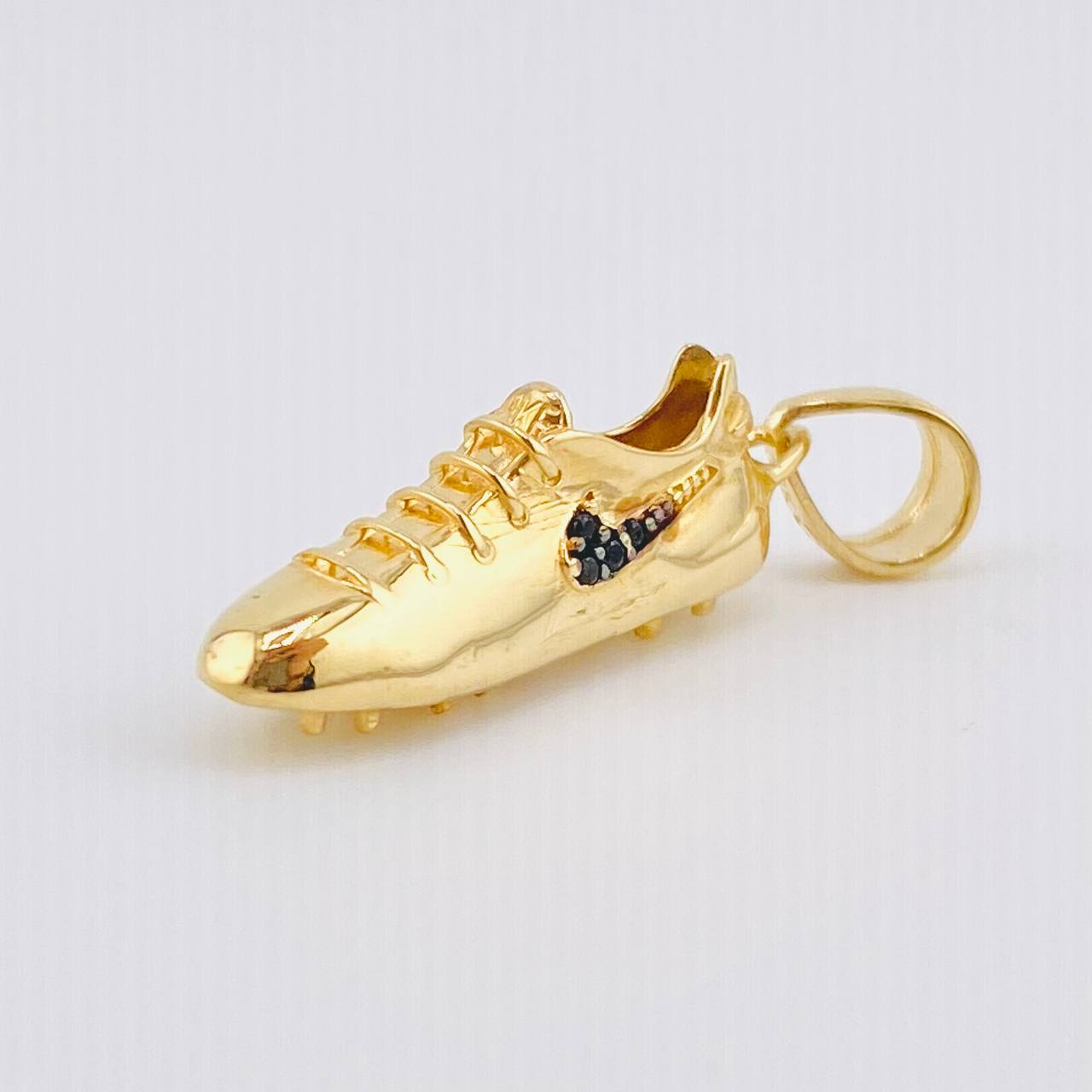 Dije Zapato Guayo 4.3gr / 1 1/4 in / Oro Amarillo 18K *