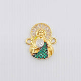 Herraje San Judas Tadeo 2.65gr / 3/4 in / Oro Amarillo 18K ©