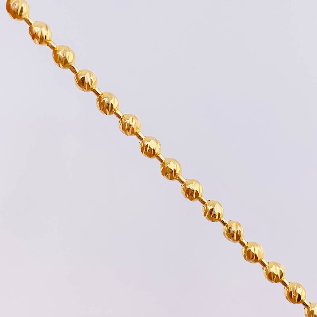 Military Bracelet 6.65 g / 8 3/4 in / 3.15 mm Yellow Gold 18K