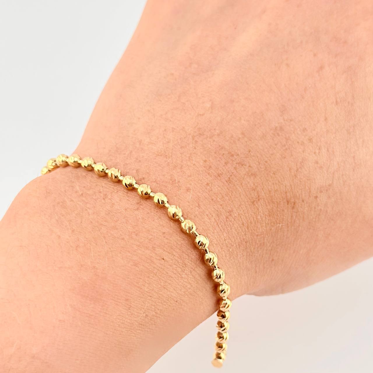 Military Bracelet 6.65 g / 8 3/4 in / 3.15 mm Yellow Gold 18K