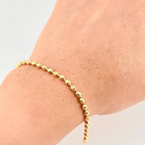 Military Bracelet 6.65 g / 8 3/4 in / 3.15 mm Yellow Gold 18K
