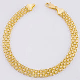 Pulso Chino 9.6 g / 7 3/4 in / 7.6 mm Oro Amarillo 18K