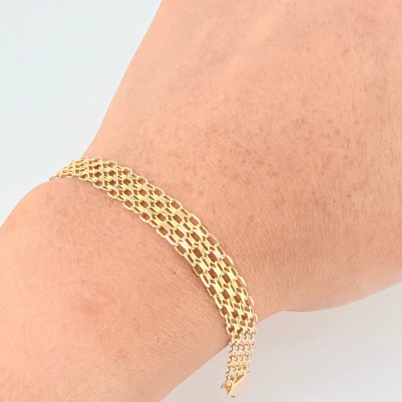 Pulso Chino 6.2 g / 20 cm / 7 mm Oro Amarillo 18K