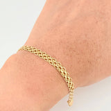 Bismark Bracelet 5.4 g / 8 1/4 in / 5.1 mm 18K Yellow Gold