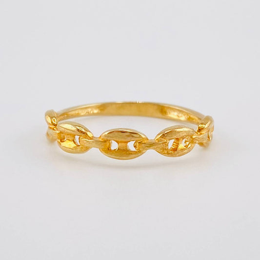 Anillo Gc 1.5 g / T6 3/4 Oro Amarillo 18K
