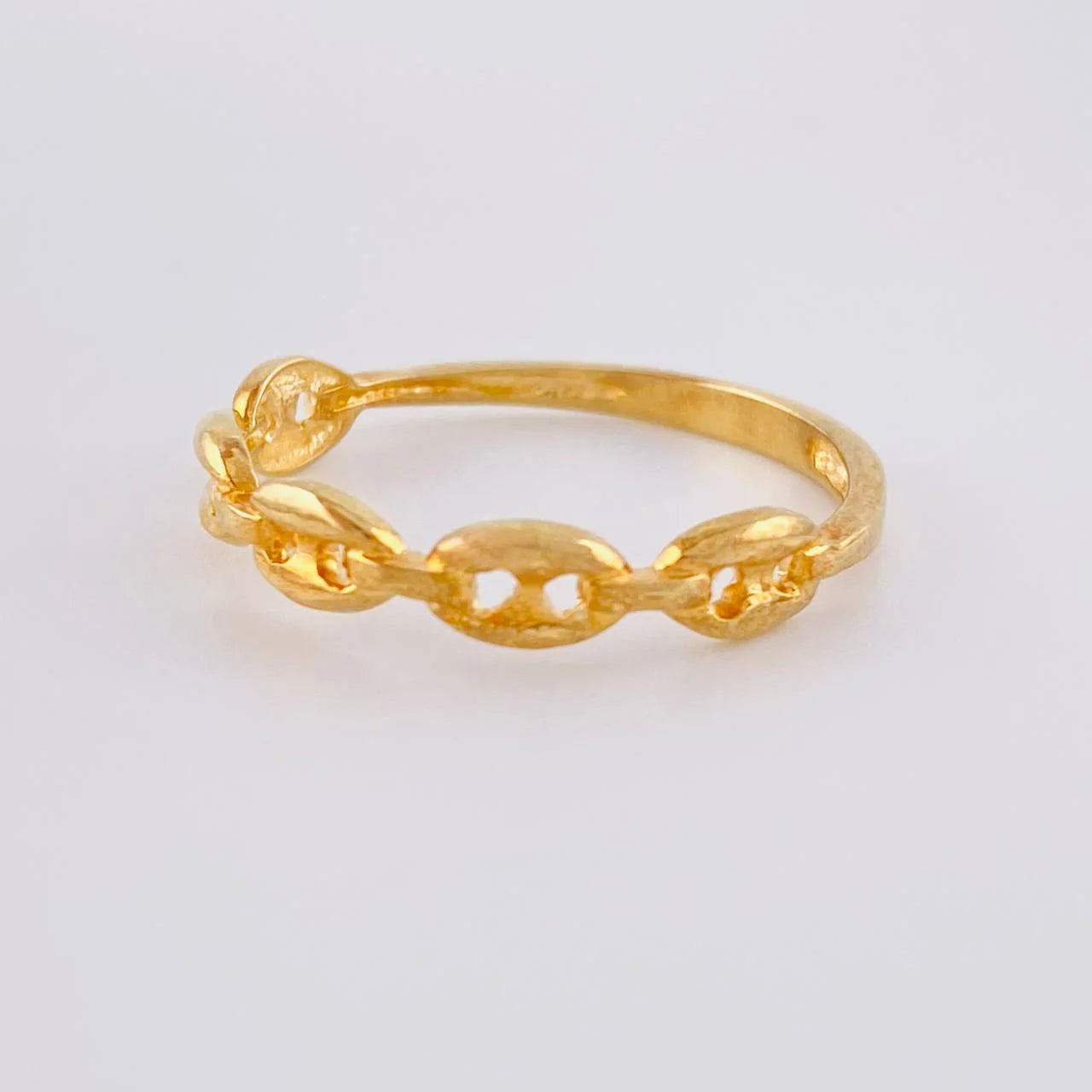 Anillo Gc 2.4 g / T7 1/4 Oro Amarillo 18K