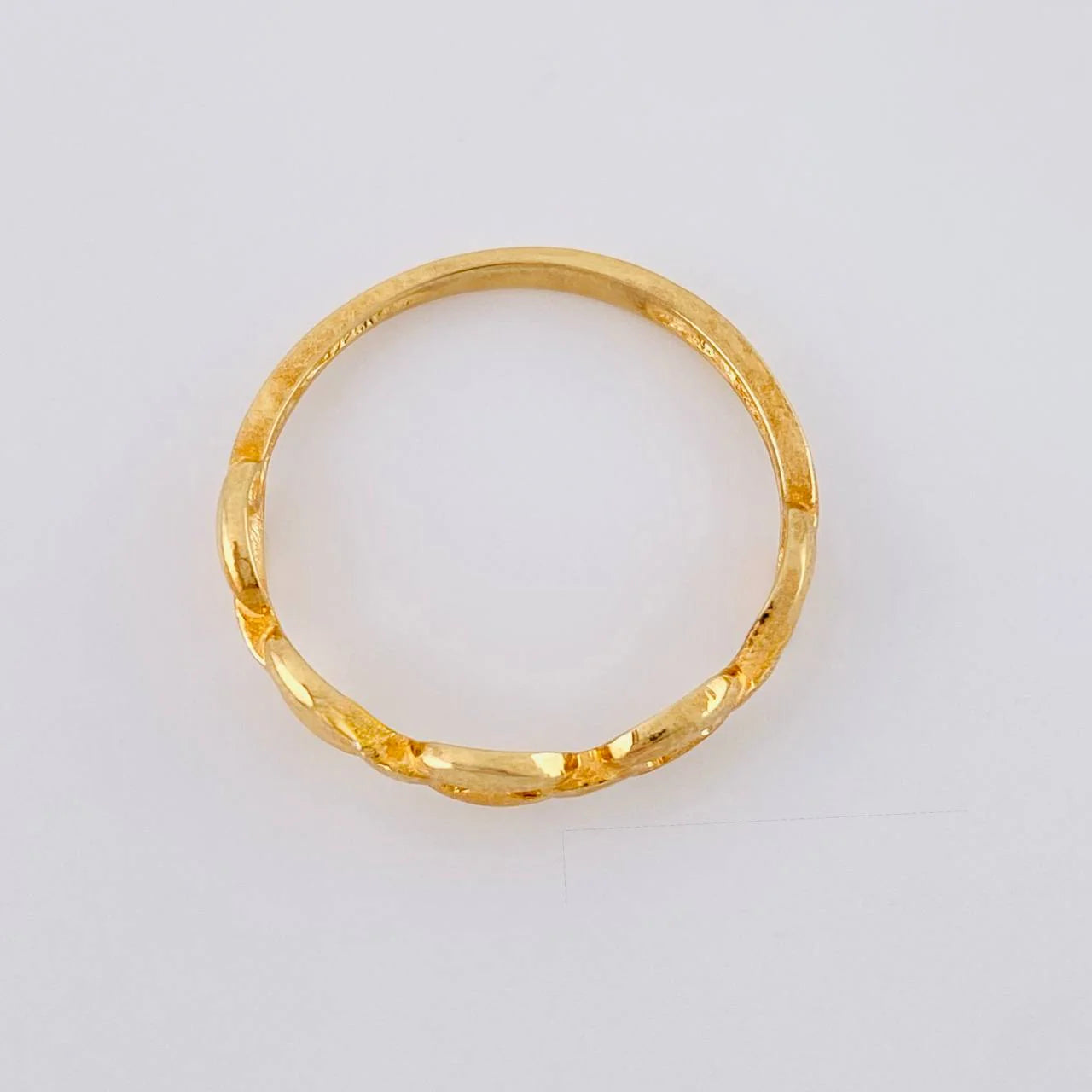 Anillo Gc 2.4 g / T7 1/4 Oro Amarillo 18K