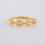 Ring Gc 1.45 g / T5 1/4 Yellow Gold 18K