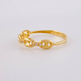 Anillo Gc 1.7 g / T7 3/4 Oro Amarillo 18K