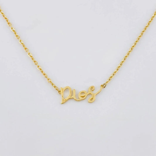 Cadena Aro Seguido Dios 2.75 g / 20 1/4 in / 1.4 mm Oro Amarillo 18K