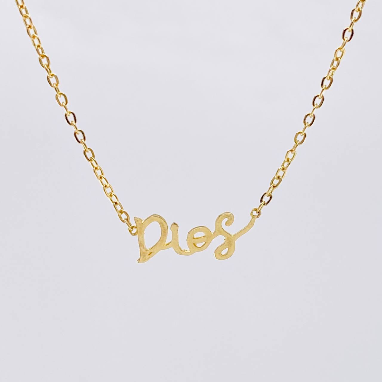 Classic Link Chain Dios 2.5 g / 18 1/2 in / 1.3 mm Yellow Gold 18K