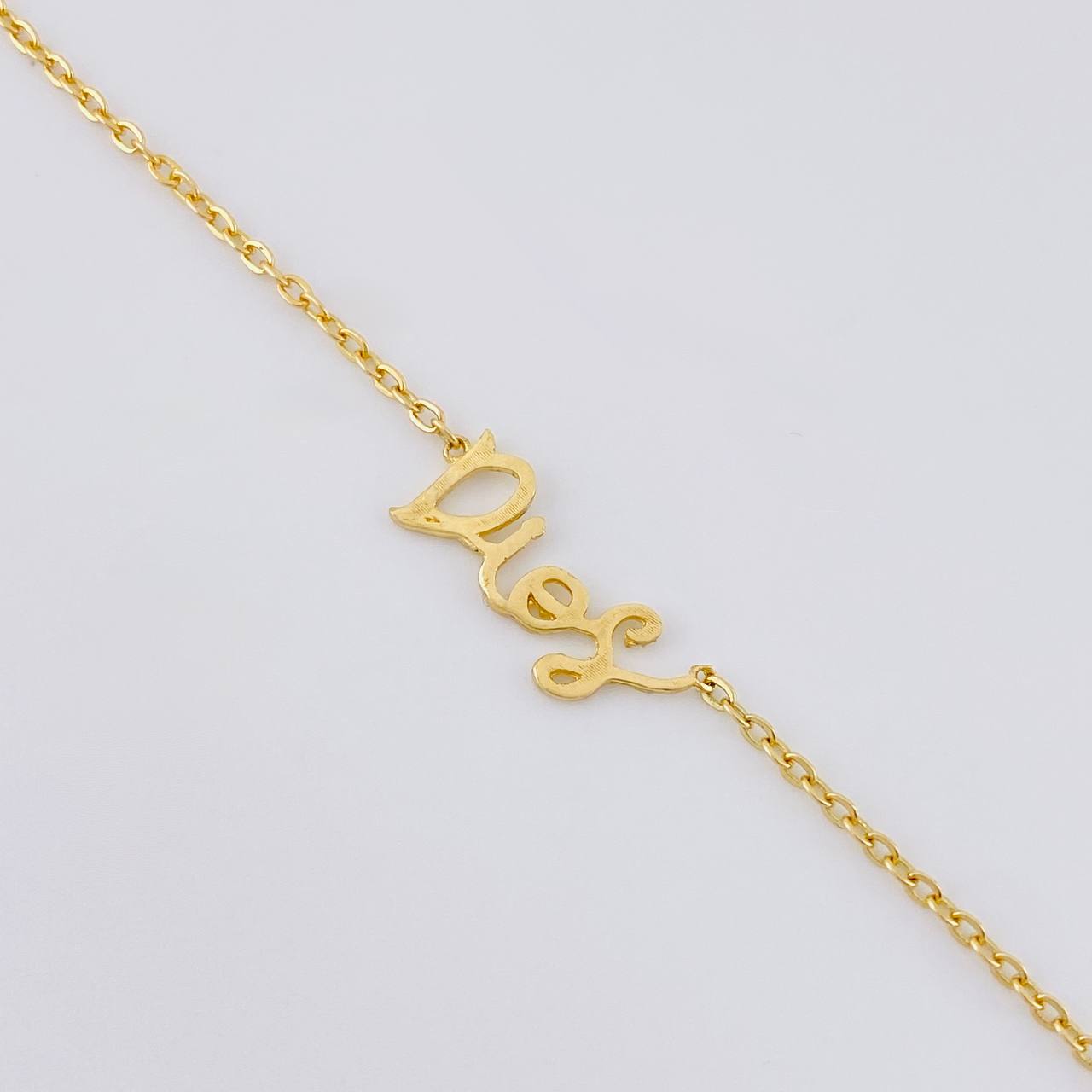 Classic Link Chain Dios 2.5 g / 18 1/2 in / 1.3 mm Yellow Gold 18K