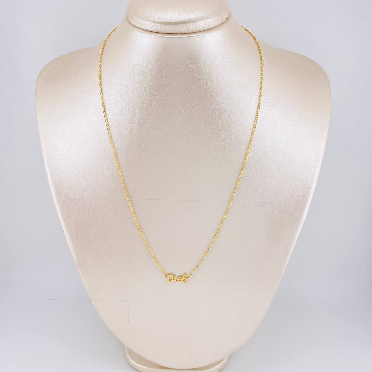 Classic Link Chain Dios 2.5 g / 18 1/2 in / 1.3 mm Yellow Gold 18K