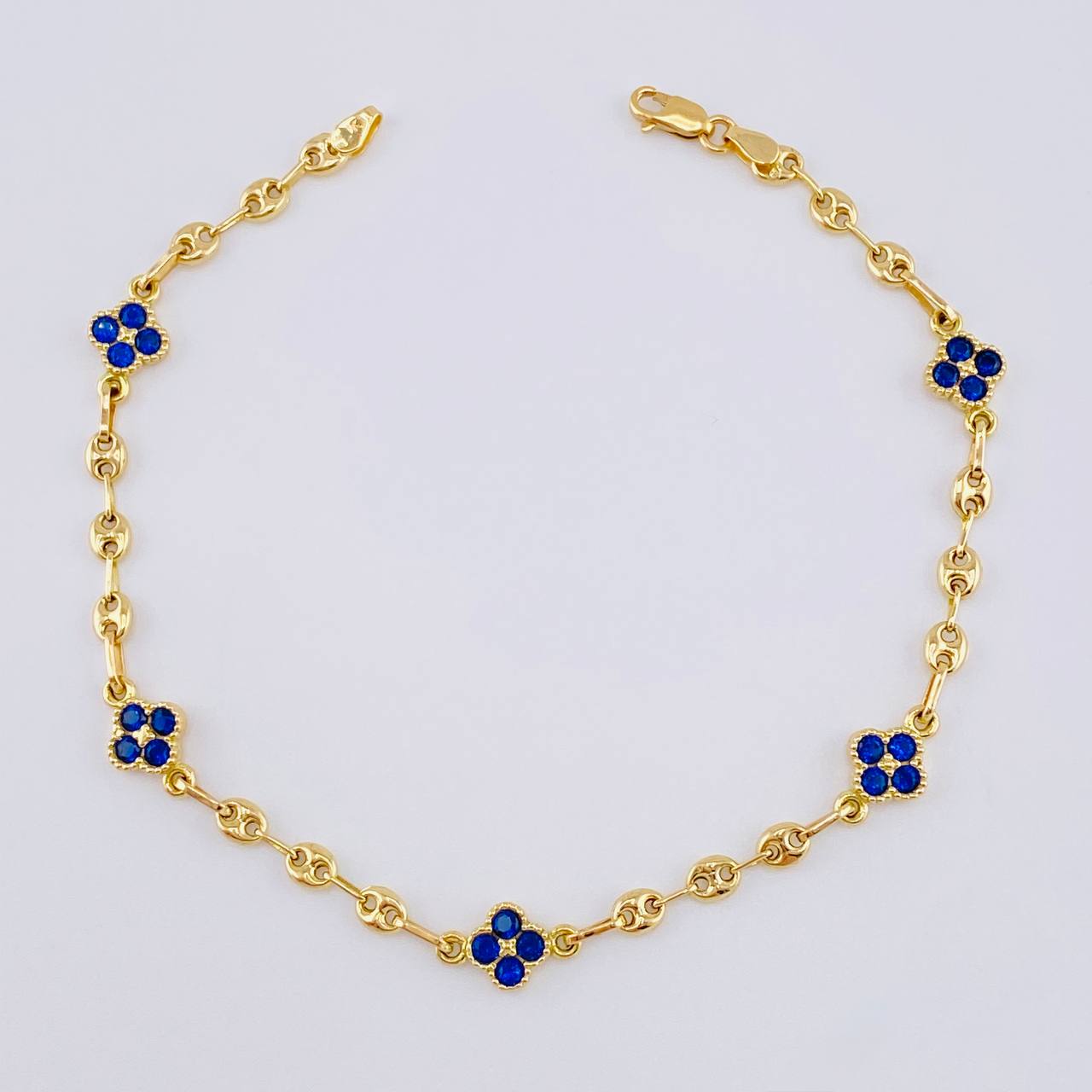 Bracelet Clover Gc 4.15 g / 7 1/2 in / 3.2 mm Yellow Gold 18K