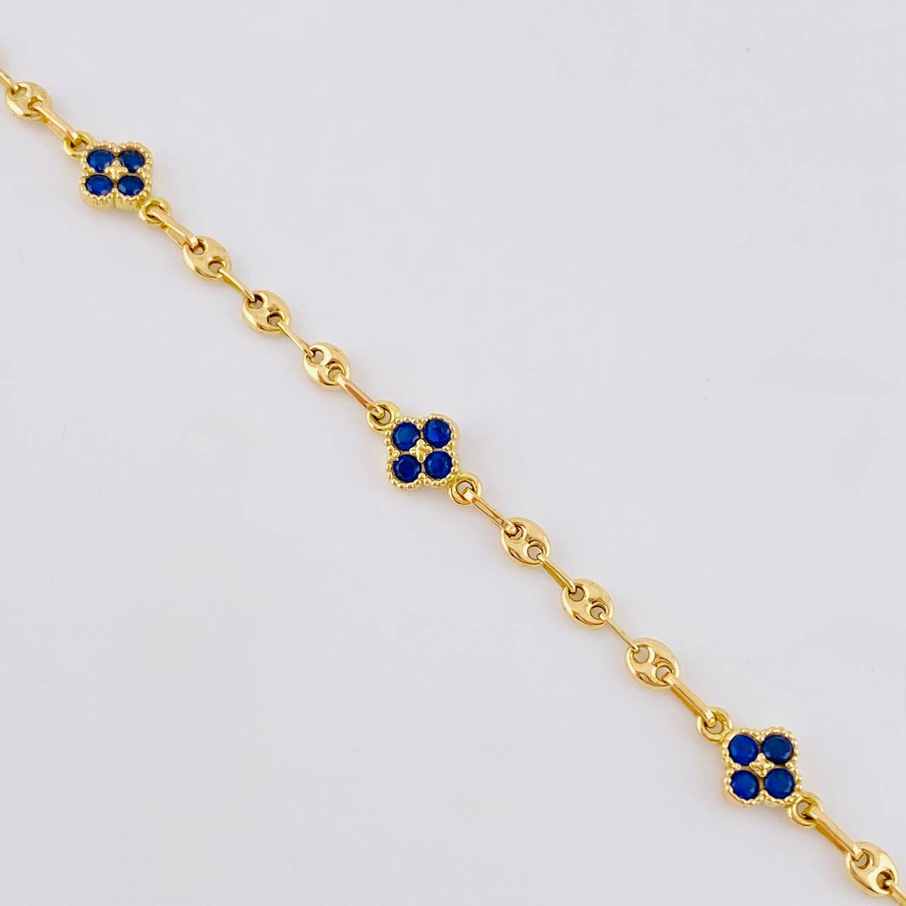 Bracelet Clover Gc 4.15 g / 7 1/2 in / 3.2 mm Yellow Gold 18K