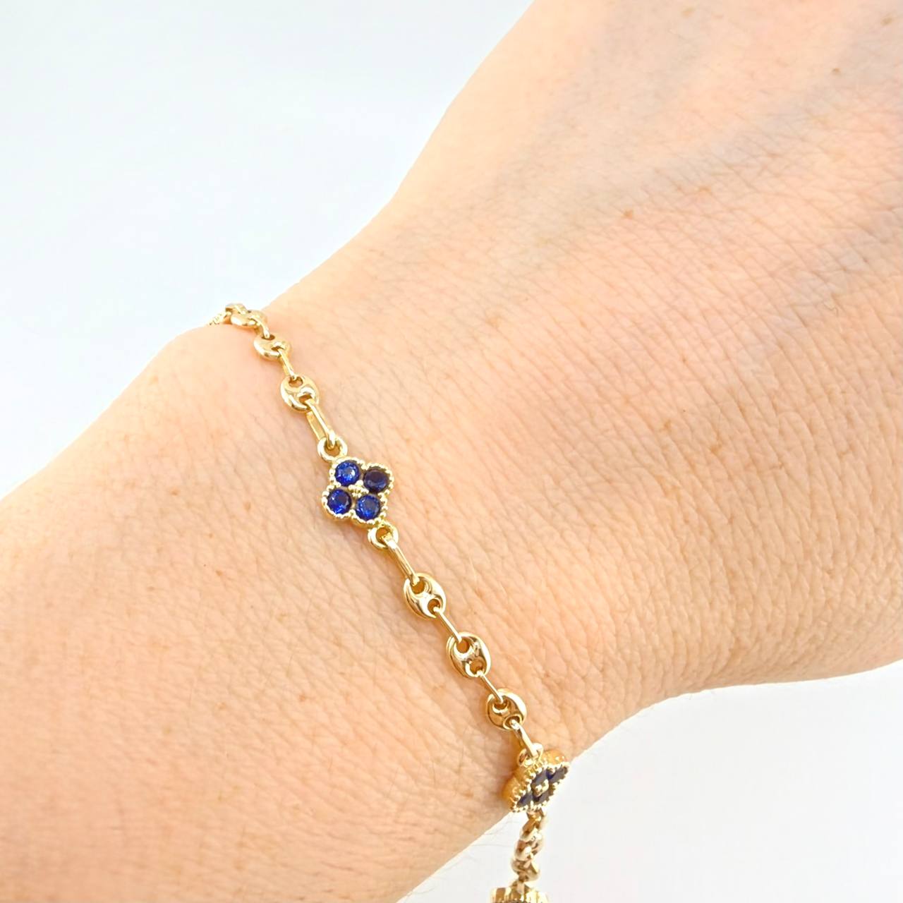 Bracelet Clover Gc 4.15 g / 7 1/2 in / 3.2 mm Yellow Gold 18K