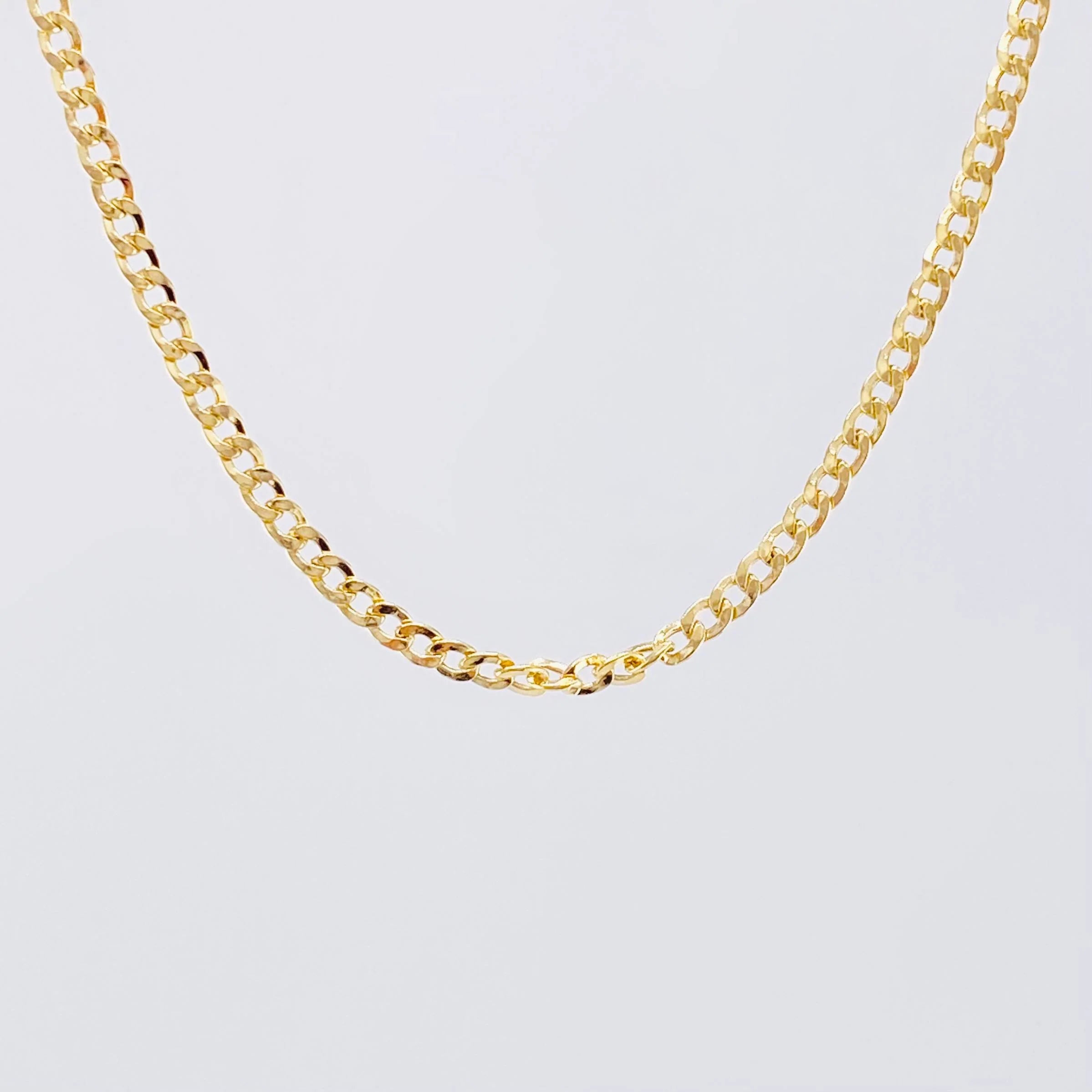Cuban Links 2.35g / 18 in / 2.2mm Yellow Gold 18K