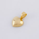 Dije Corazón 0.9g / 1/2 in Oro Amarillo 18K