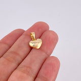 Dije Corazón 0.9g / 1/2 in Oro Amarillo 18K