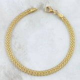 Bismark Bracelet 7.15gr / 20.5cm / 5mm Yellow Gold +0 18K