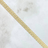Bismark Bracelet 7.2gr / 20.5cm / 5mm Yellow Gold +0 18K