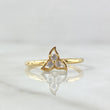 Anillo Flor Trillium 1.45gr / T6 3/4 / Oro Amarillo 18K ©