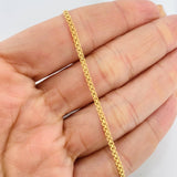Pulso Chino 2.45g / 7 in / 2.43mm Oro Amarillo 18K