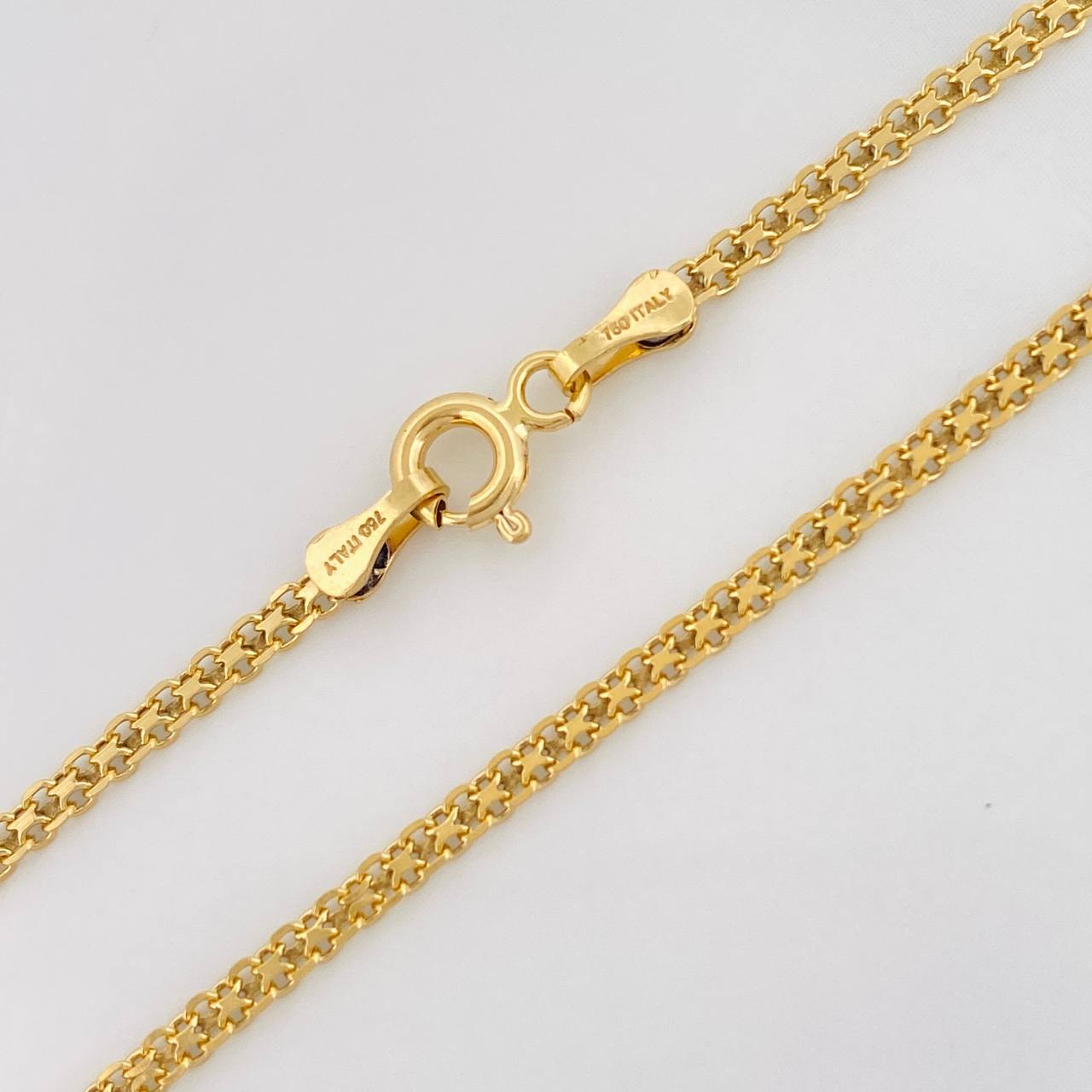 Pulso Chino 2.45g / 7 in / 2.43mm Oro Amarillo 18K