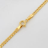 Cadena Cubana 3.8g / 24 in / 2.3mm Oro Amarillo 18K