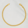 Pulso Cubano 2.45g / 7 3/4 in / 3.2mm Oro Amarillo 18K