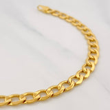 Pulso Cubano 4.3g / 7 1/2 in / 5.2mm Oro Amarillo 18K