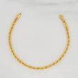 Pulso Lazo 2.9g / 7 1/2 in / 3mm Oro Amarillo 18K