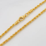 Pulso Lazo 1.75g / 7 1/4 in / 2mm Oro Amarillo 18K