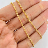 Cadena Lazo 2g / 20 in / 1.73mm Oro Amarillo 18K
