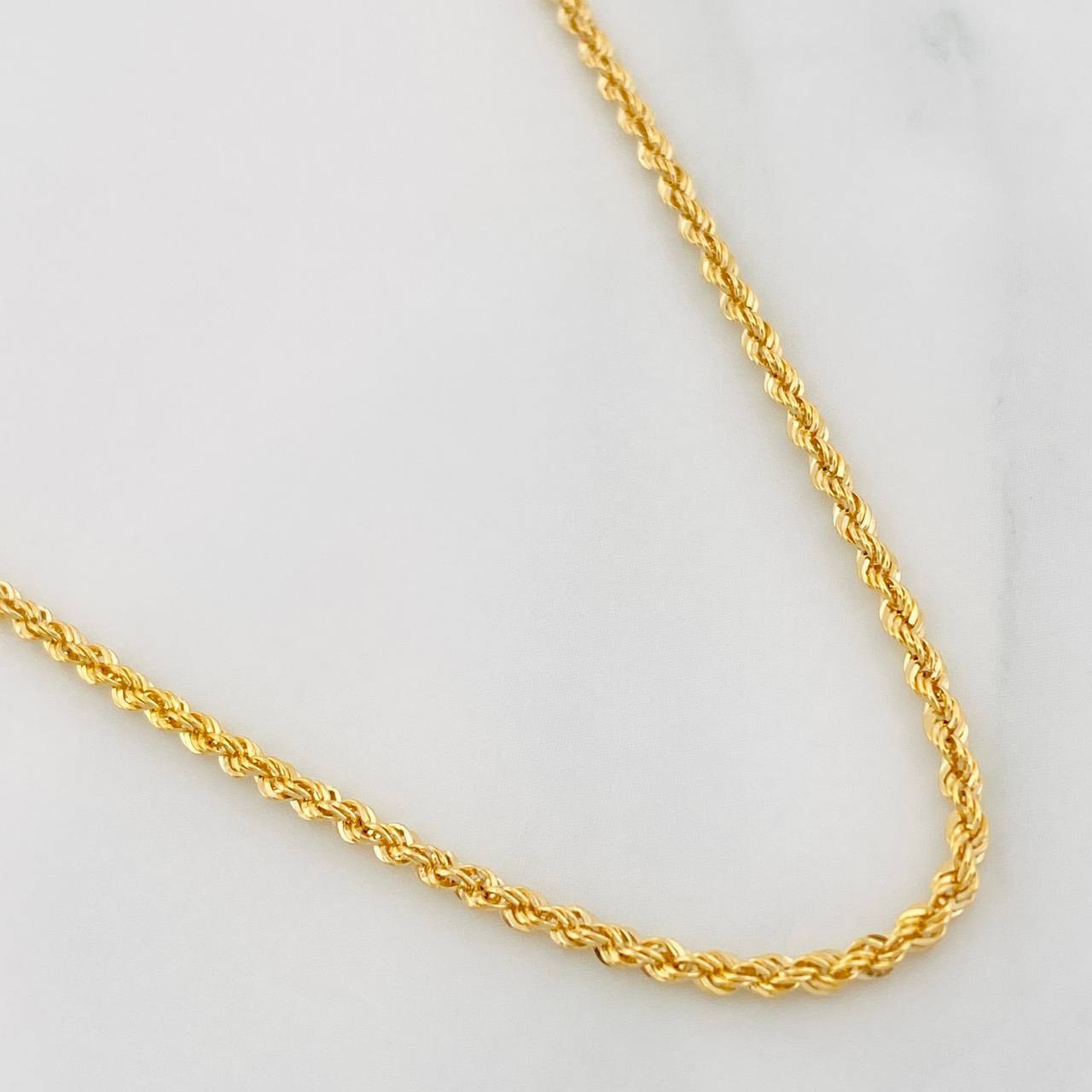 Cadena Lazo 2g / 20 in / 1.73mm Oro Amarillo 18K