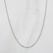 Cadena Veneciana 1.05g / 18 in / 0.46mm Oro Blanco 18K