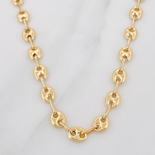 Cadena GC 8.15g / 24 in / 5.13mm Oro Amarillo 18K