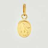 Dije San Miguel Arcangel 0.25gr / 1/2 in / Oro Amarillo 18K