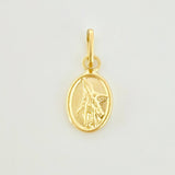 Dije San Miguel Arcangel 0.25gr / 1/2 in / Oro Amarillo 18K