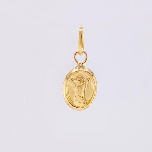 Dije Divino Niño 0.25gr / 1/2 in / Oro Amarillo 18K