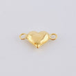 Herraje Corazón 0.25gr / 1/2 in / Oro Amarillo 18K *