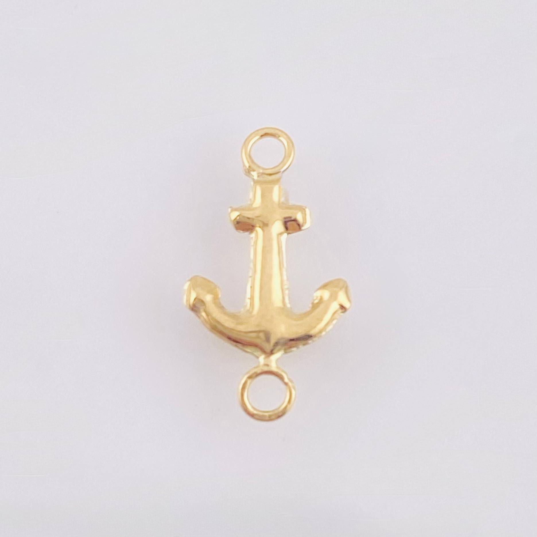 Anchor Charm 0.2gr / 1/2 in / Yellow Gold 18K ©
