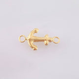 Anchor Charm 0.2gr / 1/2 in / Yellow Gold 18K ©
