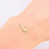 Anchor Charm 0.2gr / 1/2 in / Yellow Gold 18K ©
