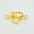 Heart Charm 0.5gr / 3/4 in / Yellow Gold 18K ©