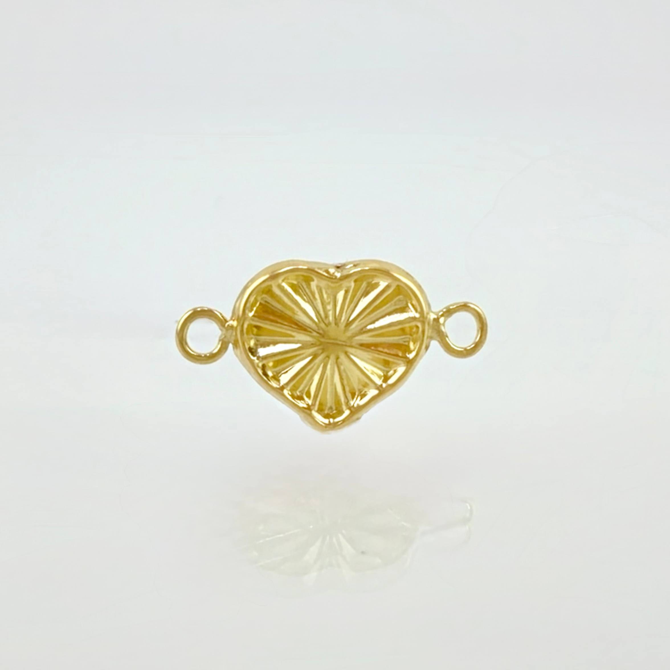 Heart Charm 0.5gr / 3/4 in / Yellow Gold 18K ©