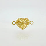 Heart Charm 0.5gr / 3/4 in / Yellow Gold 18K ©