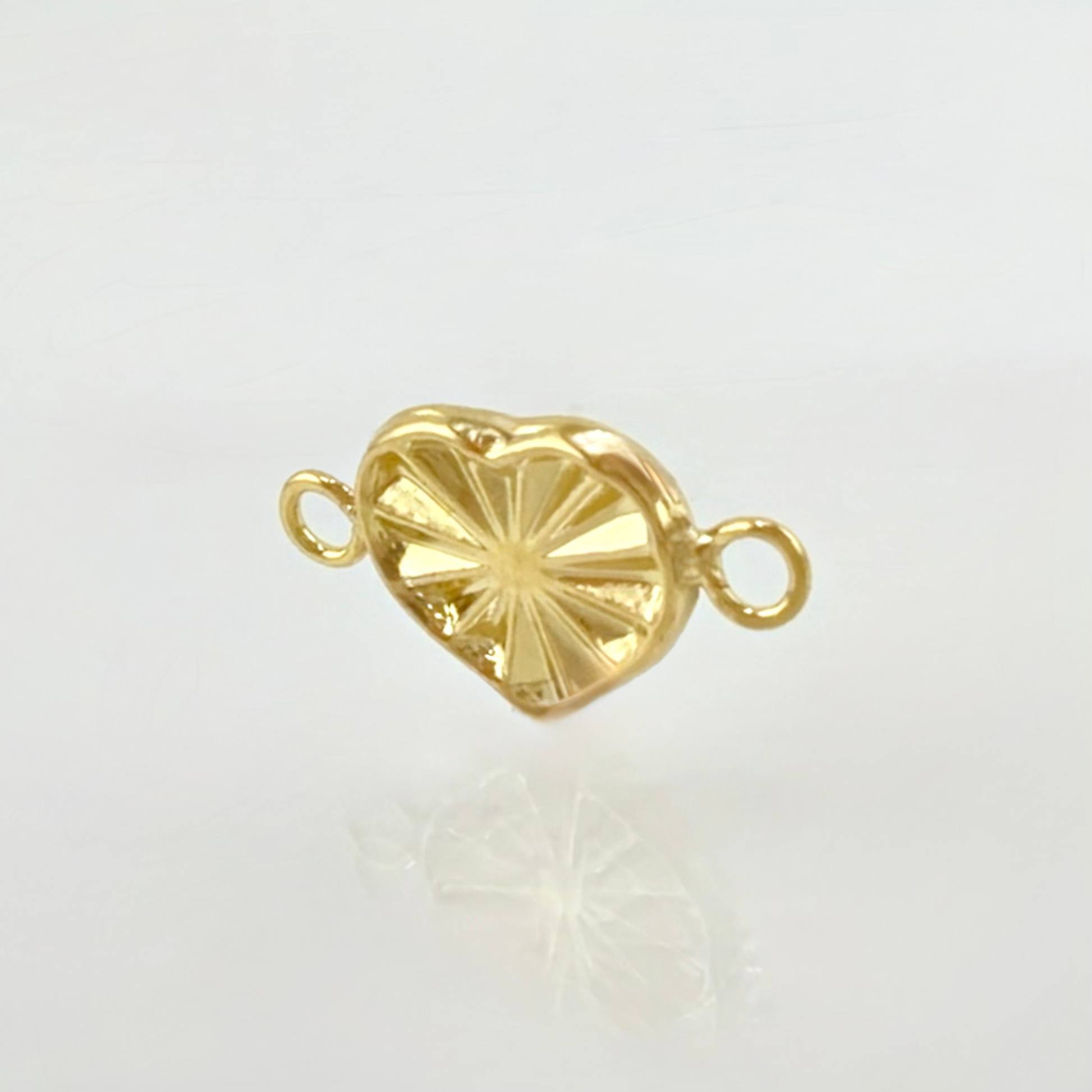 Heart Charm 0.5gr / 3/4 in / Yellow Gold 18K ©