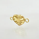 Heart Charm 0.5gr / 3/4 in / Yellow Gold 18K ©