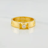 Screw Ring 3.85 g / T7 Yellow Gold 18K